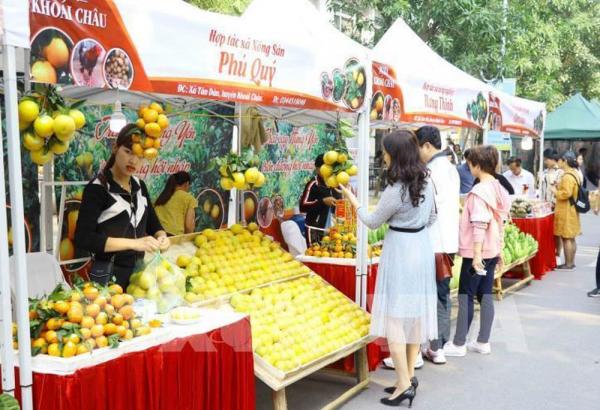 Hội chợ cam Hưng Yên năm 2020