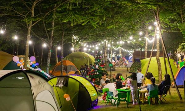 Trải nghiệm cắm trại qua đêm như trời Tây với Ngày Hội Cắm Trại tại Ecopark