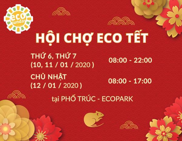 Hội chợ Eco Tết dịp Tết Âm Lịch 2020