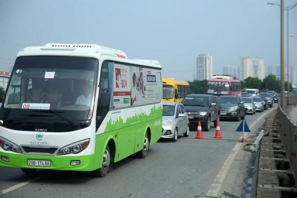 Ecobus tạm thời thay đổi lịch trình phục vụ ĐH Đảng 2021